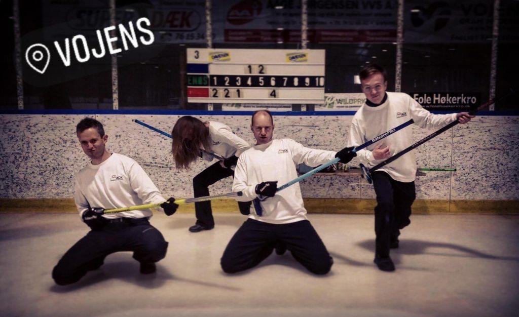 Aarhus All Stars rocker curling turnering i Vojens 